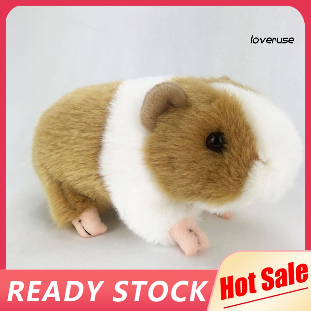 Simulation Guinea Pig Animal Plush Stuffed Doll Kids Toy Gift Sofa Bed Decor