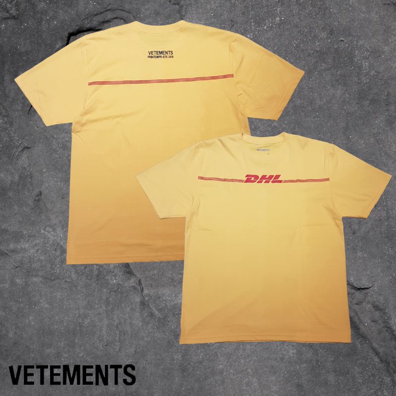 Vetements on sale dhl tee