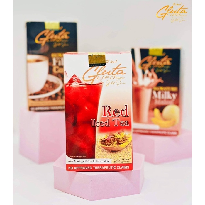 GLUTA LIPO RED ICE TEA Shopee Philippines