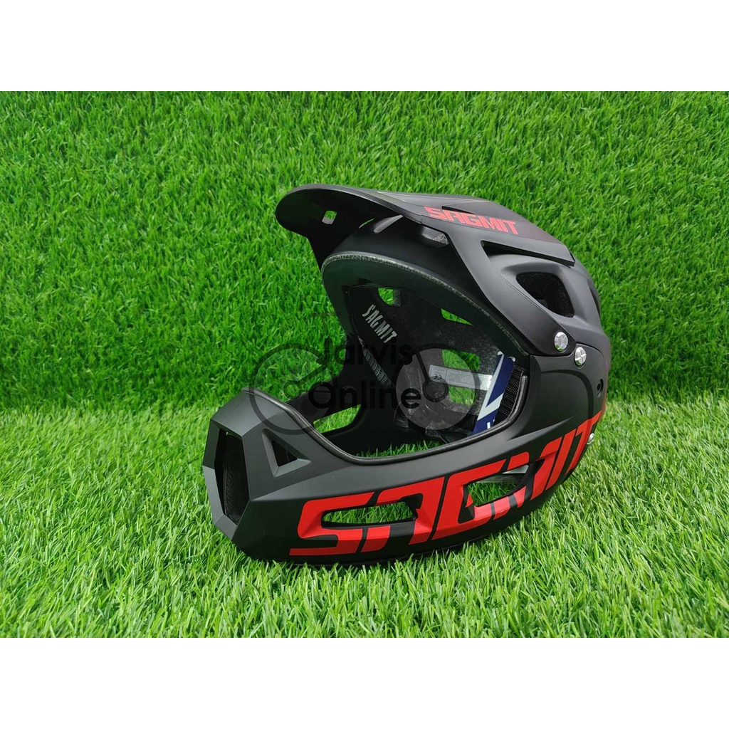 JARVIS Sagmit RSPRO Bicycle MTB Fullface Helmet w/ Detachable Chin