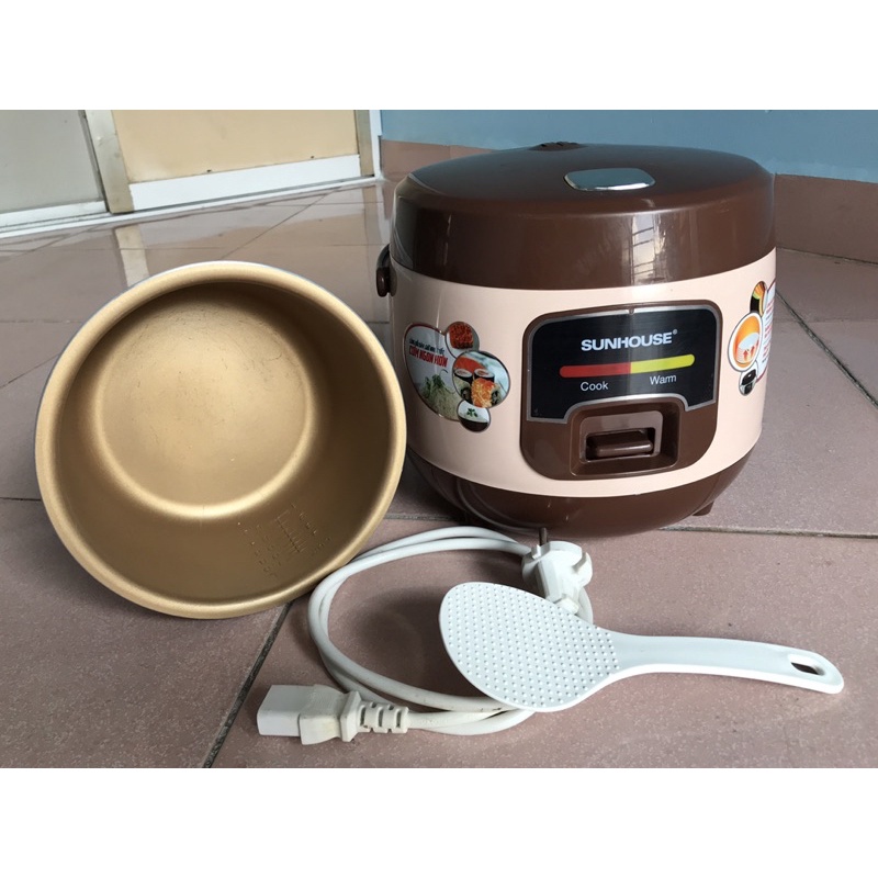 Sunhouse 1 liter lidded rice cooker SHD8208C (USED) | Shopee Philippines