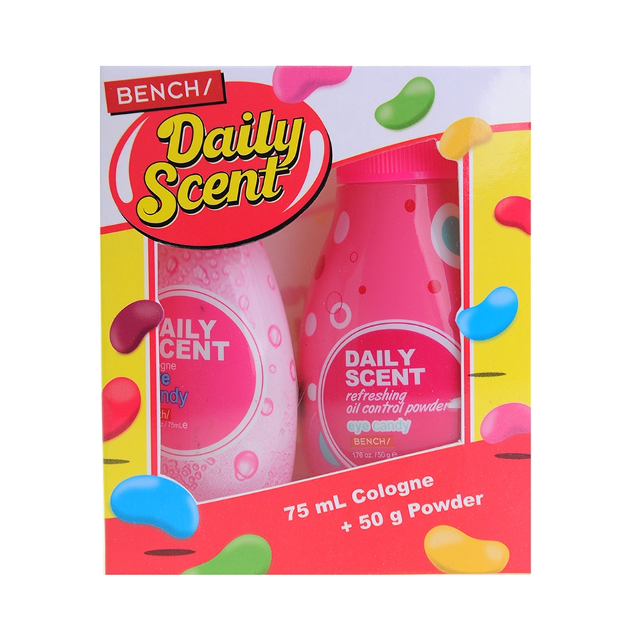BENCH/ Daily Scent Cologne + Powder Set Eye Candy Shopee Philippines