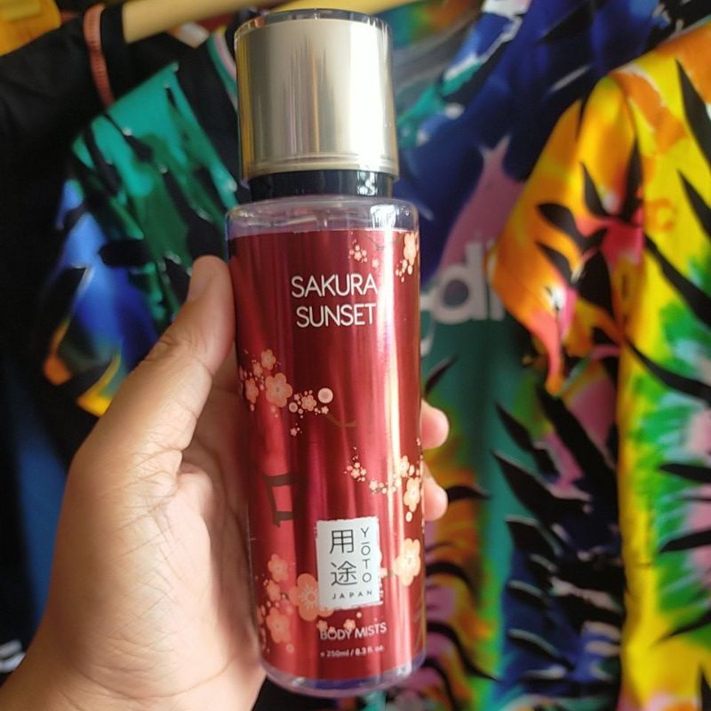 Yoto Body Mist Sakura Sunset Shopee Philippines