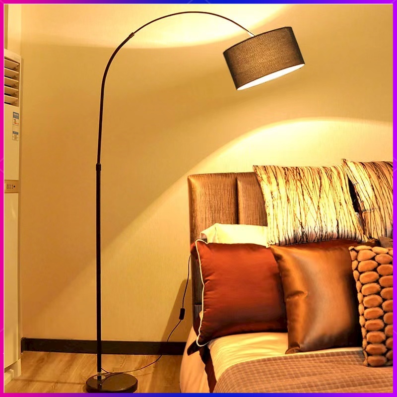 Nordic floor lamp living room floor light study lamp shade bedroom