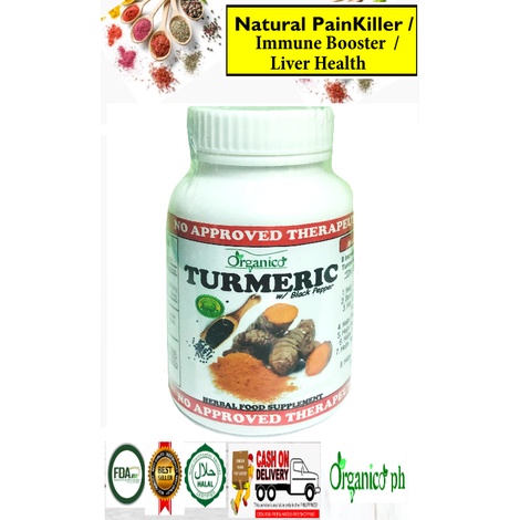 Premium Quality Turmeric w/ Pepper (60cap x 500mg Each) | Shopee ...