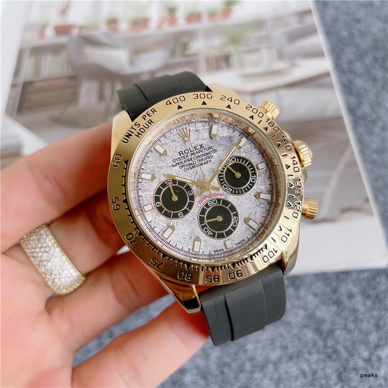 Brand New Rolex Watch Fashion Universe Dial Casual Men's Full-Function  Quartz