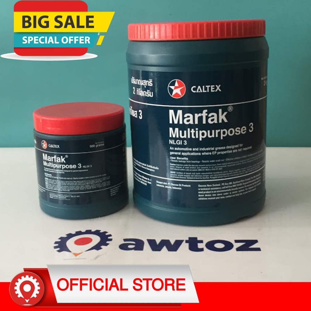 Caltex Marfak MultiPurpose Grease 3 500 Grams Shopee Philippines