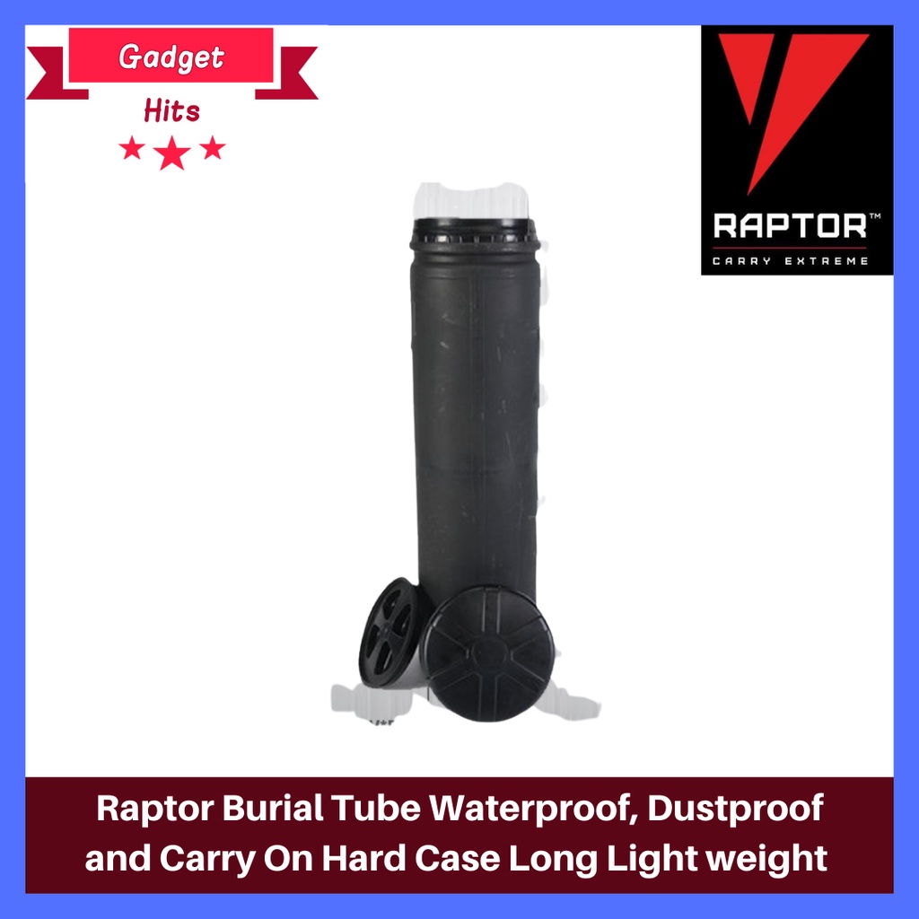 Raptor Burial Tube Waterproof Dustproof And Carry On Hard Case Long