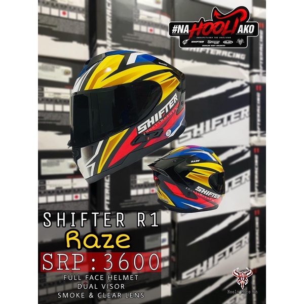 SHIFTER HELMET R1 RAZE Shopee Philippines