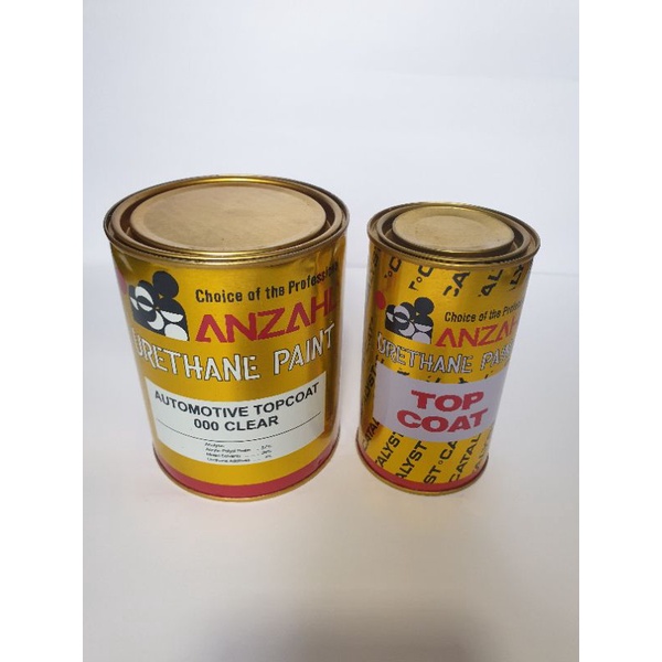 ANZAHL TOP COAT CLEAR WITH CATALYST ( 1 liter) Shopee Philippines