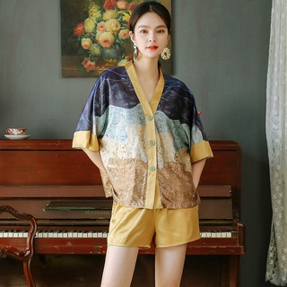 Youhottest Luxury Women Pajama Silk Sleepwear(in stock now) | Shopee ...
