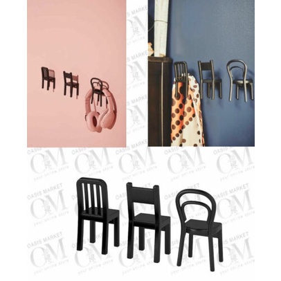 Ikea FJANTIG Hook, black 3pcs | Shopee Philippines