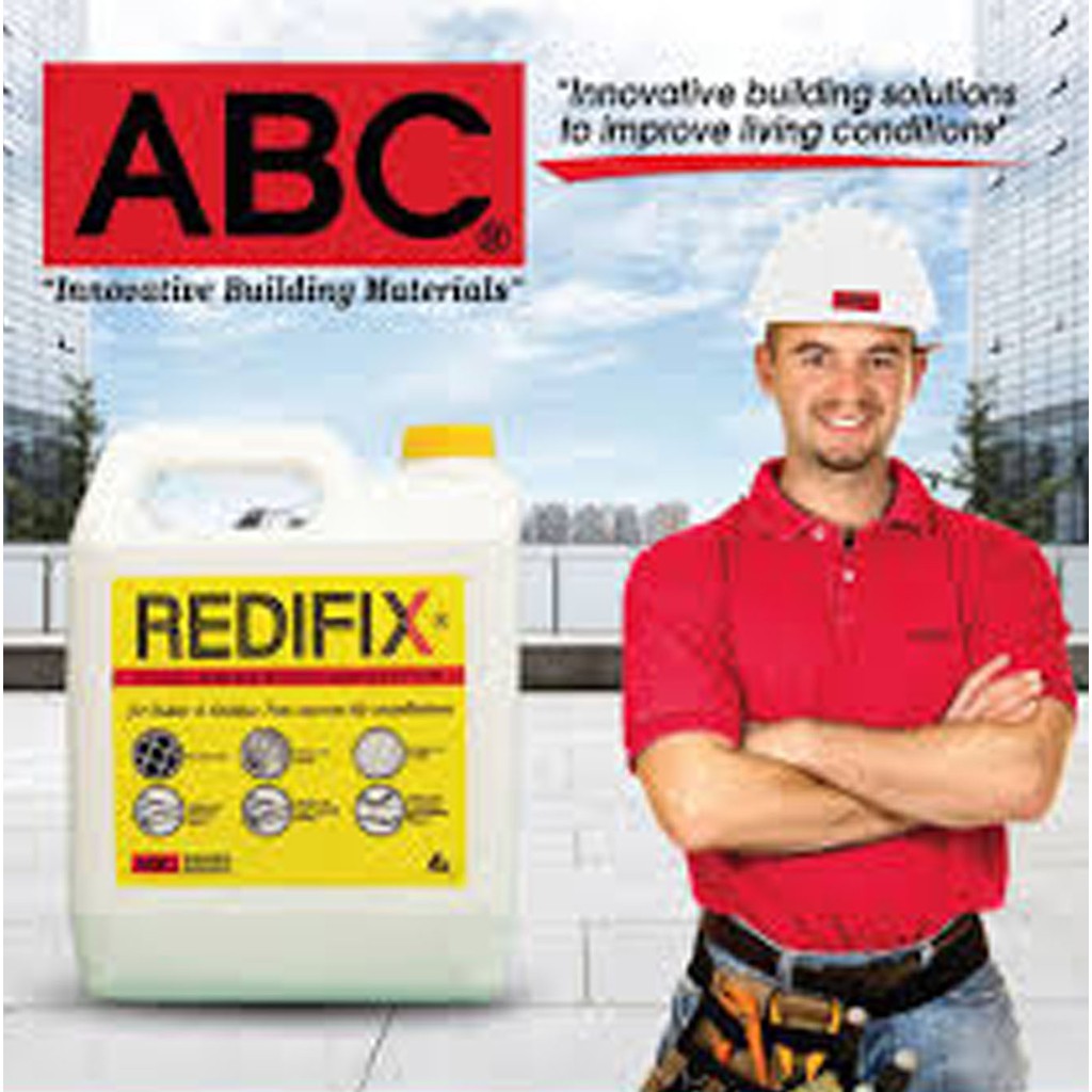 ABC Redifix Tile Adhesive Modifier Gallon 4L for Heavy Duty tile installation High Strength