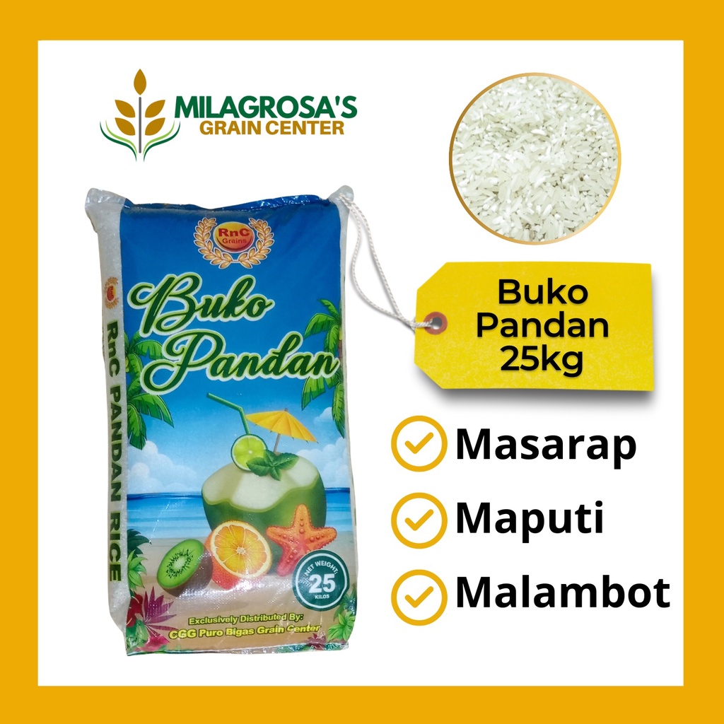 Buko Pandan Premium Rice 25KG | Shopee Philippines