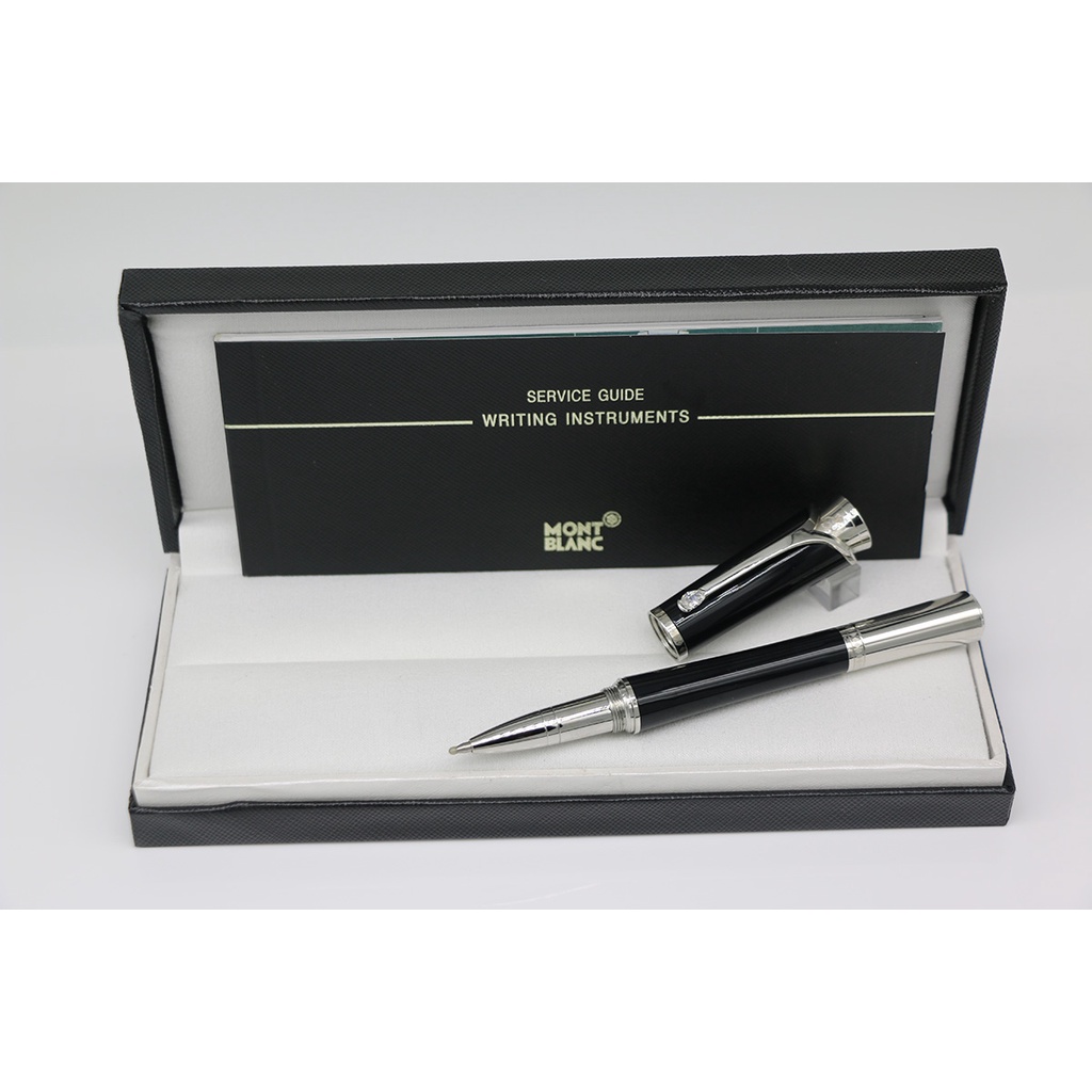 Mont Monaco Princess Grace kelly Roller pen Luxury Black body with
