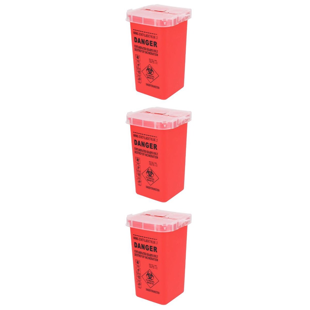 Sharps Box Disposal Needle Container Waste Bin Proof Disposable Storage