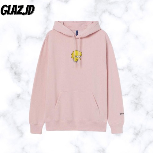 Pink hoodie cheap h and m