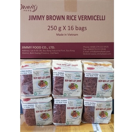 Combo of 6 packs of Jimmy Brown Rice Vermicelli expiry date August 30 ...