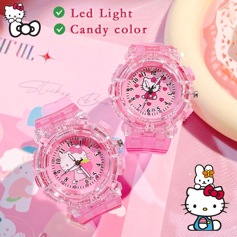 Hello kitty led watch best sale