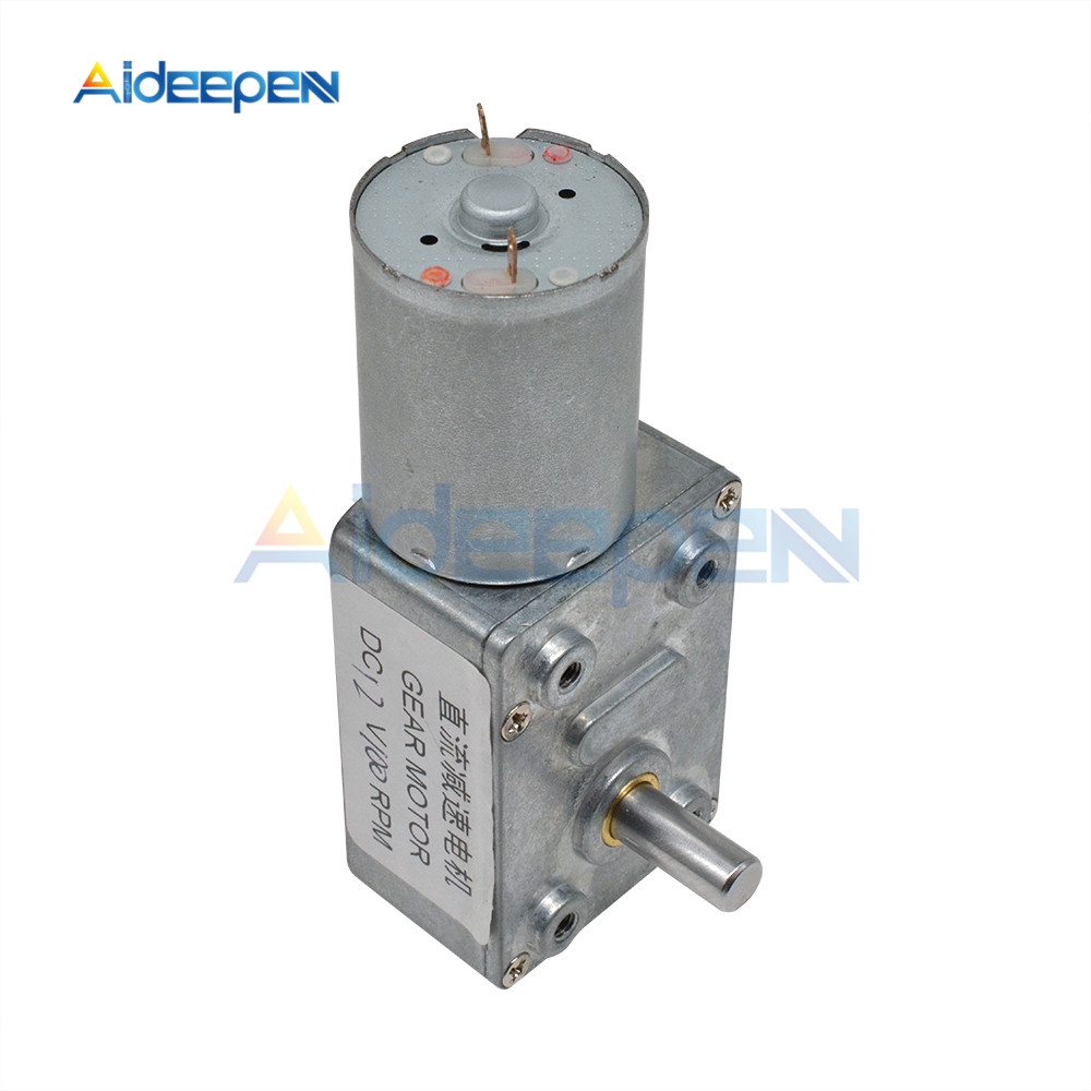 Micro-Getriebemotor 12V/24V – 5-500 U/min, 3-35W, Hohes Drehmoment – NEU Aus China