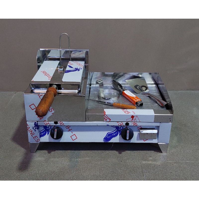 12in x 12in 2 in 1 Burger Griddle / Griller & Deep Fryer / Burger Grill