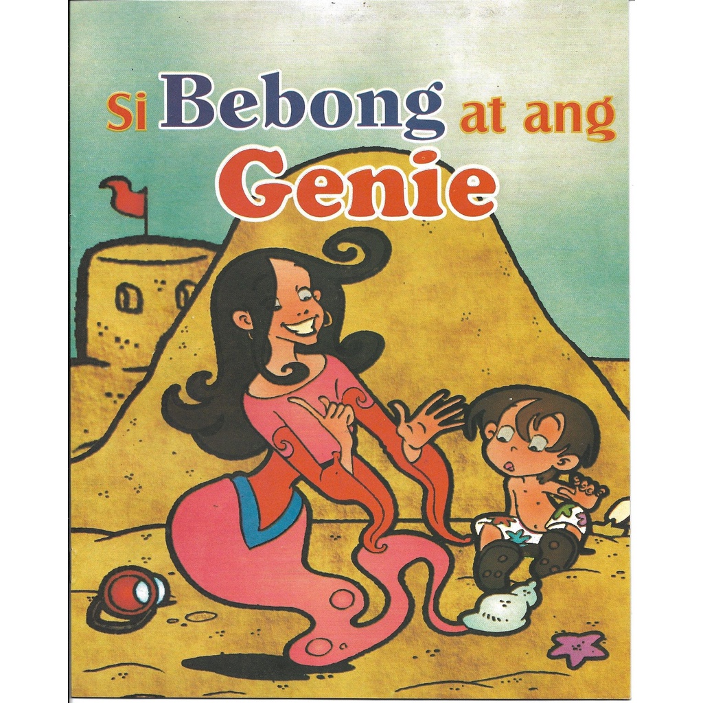 Story Book Coloring Book English Tagalog Si Bebong At Si Genie Shopee Philippines 8416