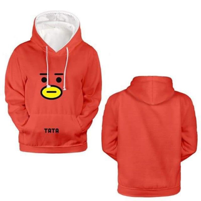 Tata BTS21 hodoed jacket unisex OUTWEAR FASHION COTTON BRASS MEN WOMEN COD Shopee Philippines