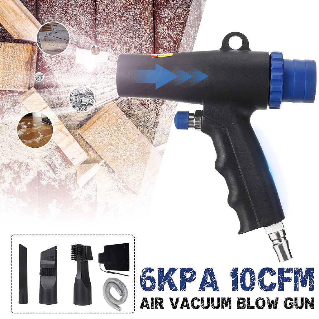 High Pressure Air Duster Compressor Air Vacuum Blow Suction Guns Pistol
