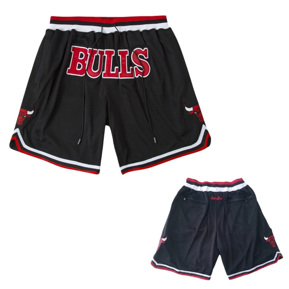 Chicago Bull's Just Don Nba Basketball Jersey Shorts For Men Good For  Sporty Wears