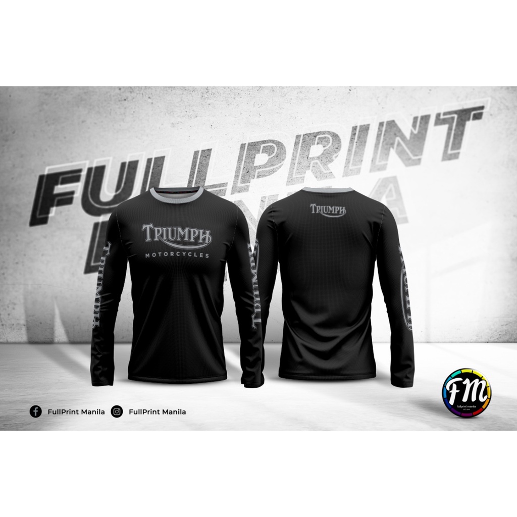 TRIUMPH RIDING JERSEY FULL SUBLIMATION T04 | Shopee Philippines