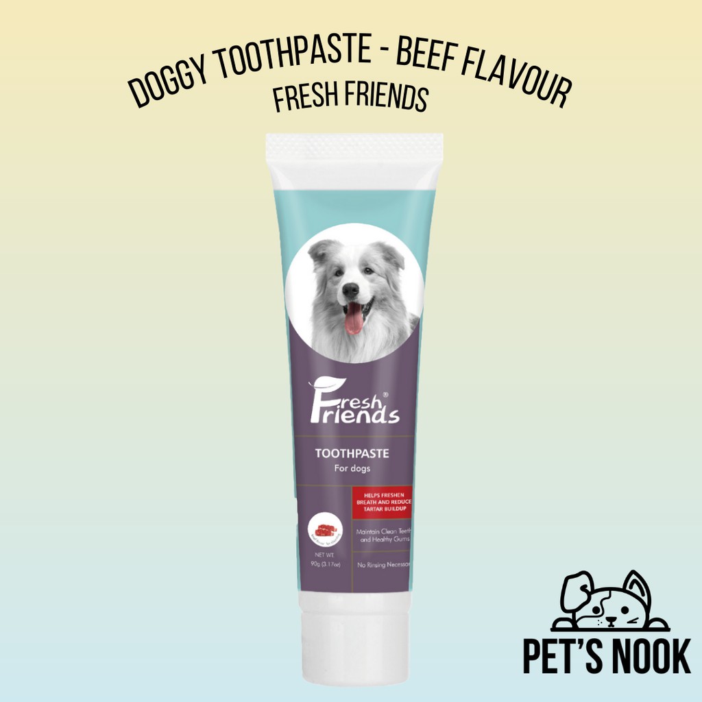 Fresh Friends Beef Flavor Dog Toothpaste | Shopee Philippines