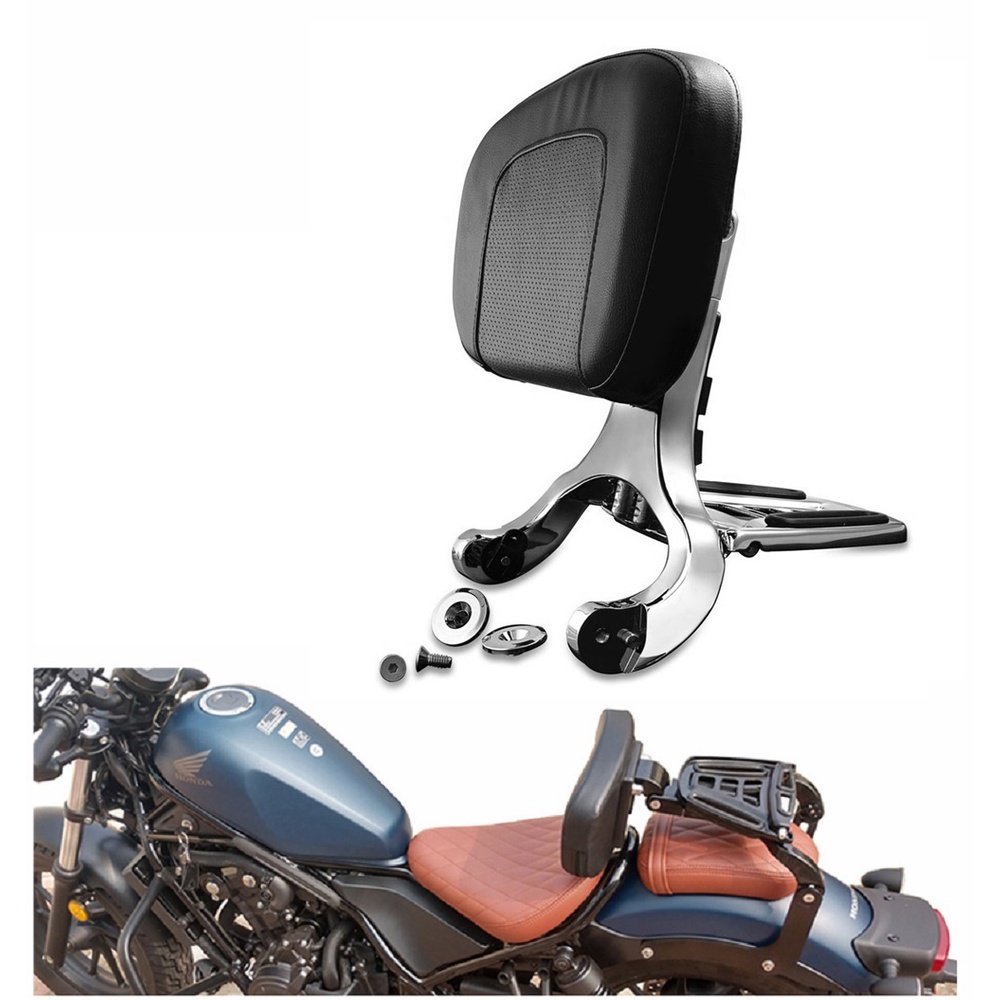 Detachable Adjustable Driver Rider Passenger Rear Backrest Back Rest Sissy Bar Sissybar for