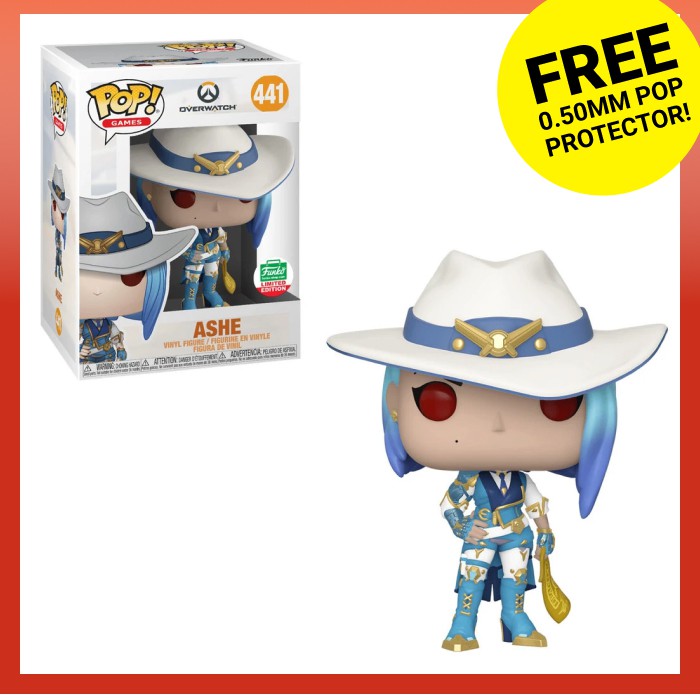 Games Overwatch Ashe Winter Funko Shop Exclusive SLIGHT