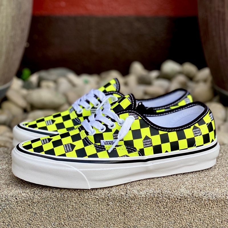 Vans hot sale yellow check