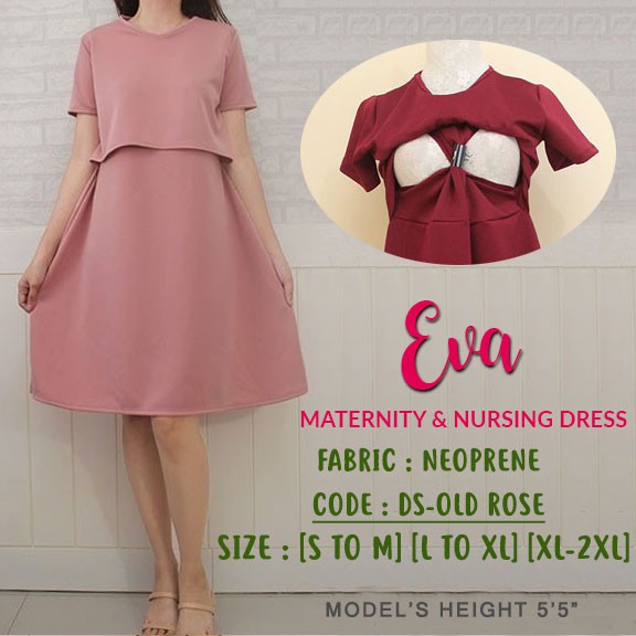 Shopee shop nursing dress