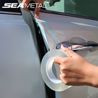 Car Door Edge Guard Invisible Automotive Door Sill Guard Protectors  Anti-Scratch Adhesive Tape Waterproof Strips for Car Door Edge Protection  (5cm*3m, Transparent) 
