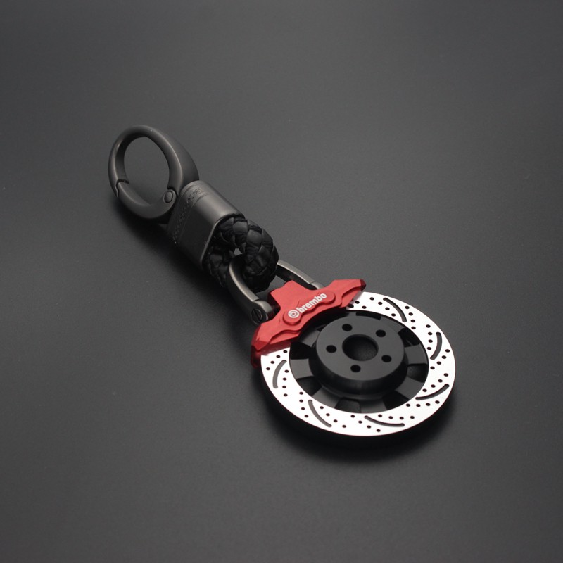 Car Keychain MOTO Key Ring For Keys Aluminum Alloy CNC Brembo Brake ...
