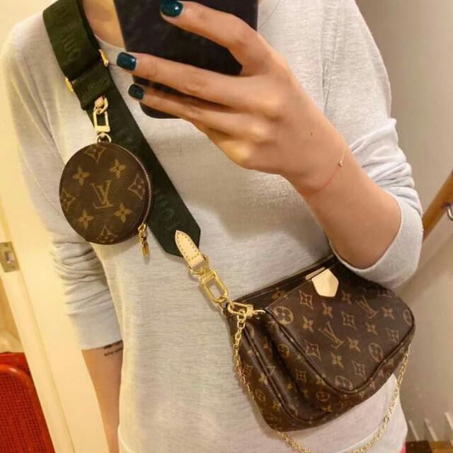 Vana shop Korean Lv Sling Bag Hand Bag 3in1