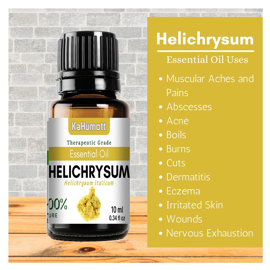 HELICHRYSUM 100% Pure Essential Oil 10 ml