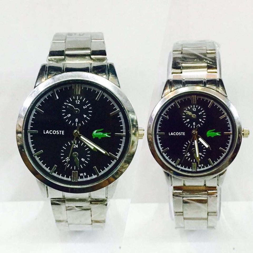 Lacoste couple deals watch price