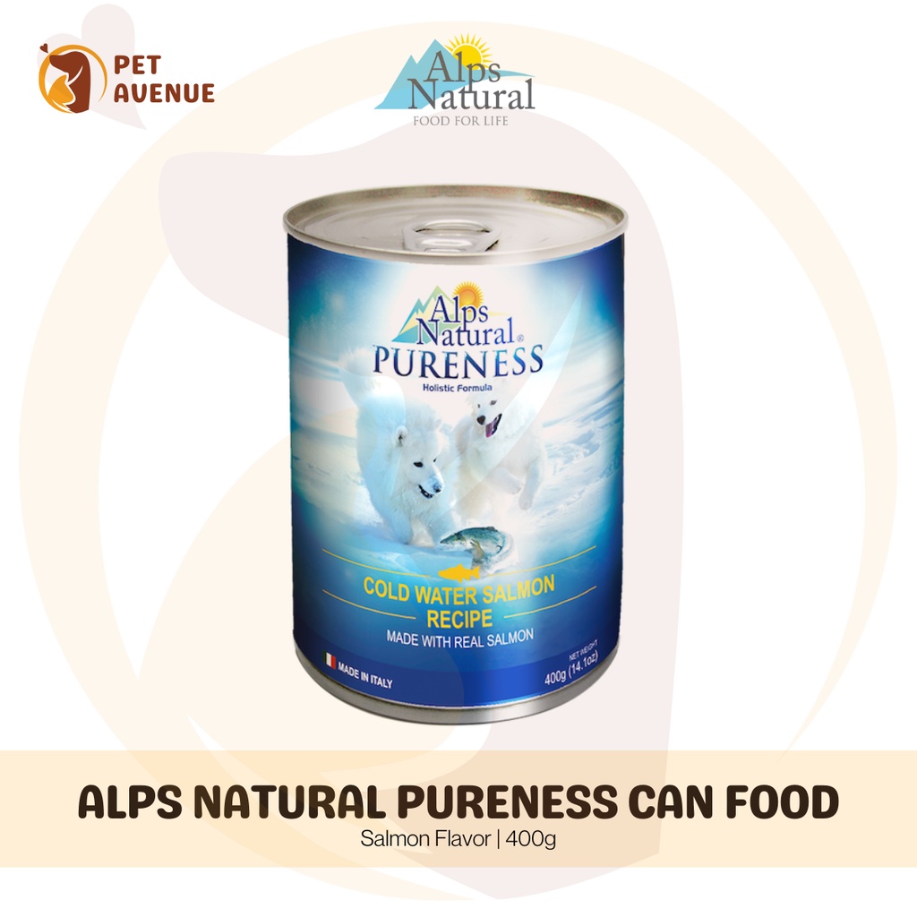 Alps Natural Pureness Can Dog Wet Food 400g Shopee Philippines