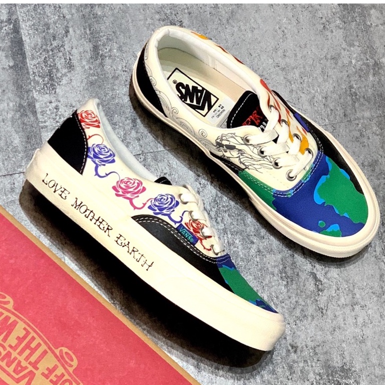 Vans Love Mother Earth Low Cut Casual Sneakers Shopee Philippines