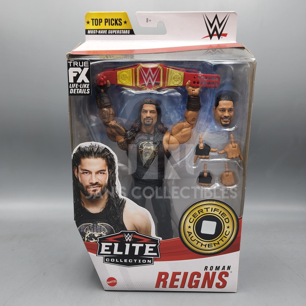 Mattel WWE Top Picks 2021 Elite Roman Reigns | Shopee Philippines