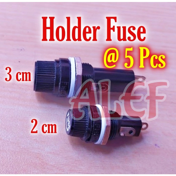 5Pcs fuse holder Large small casing 2cm 3 cm fuse housing | Shopee ...