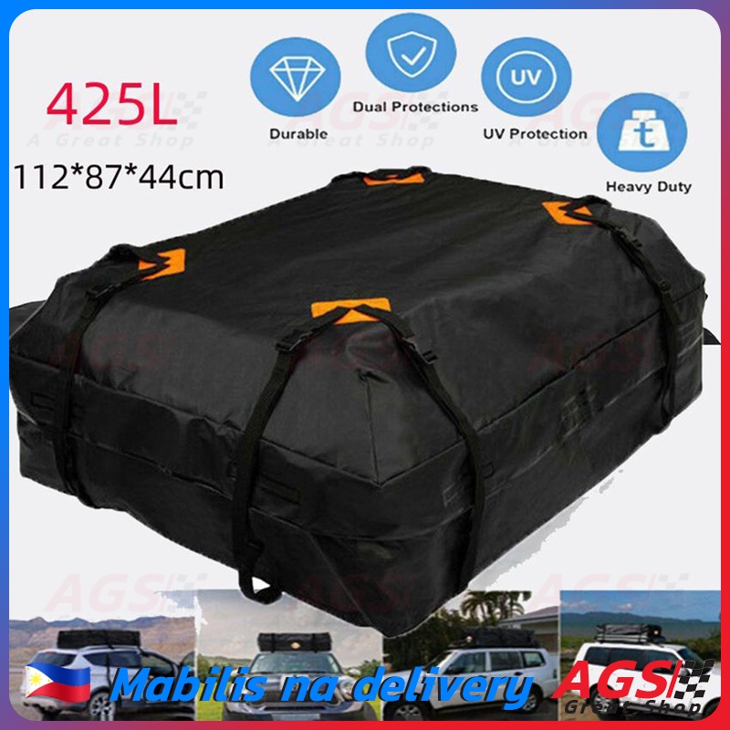 Universal Car Roof Luggage Bag Auto Top Bag Rack Cargo Carrier Travel ...