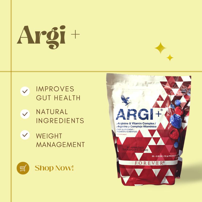 (100 Authentic Forever Living Products) Forever ARGI+ stick packets