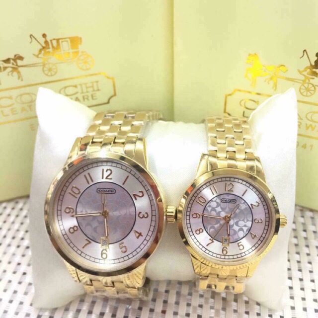 Coach 2025 couple watches