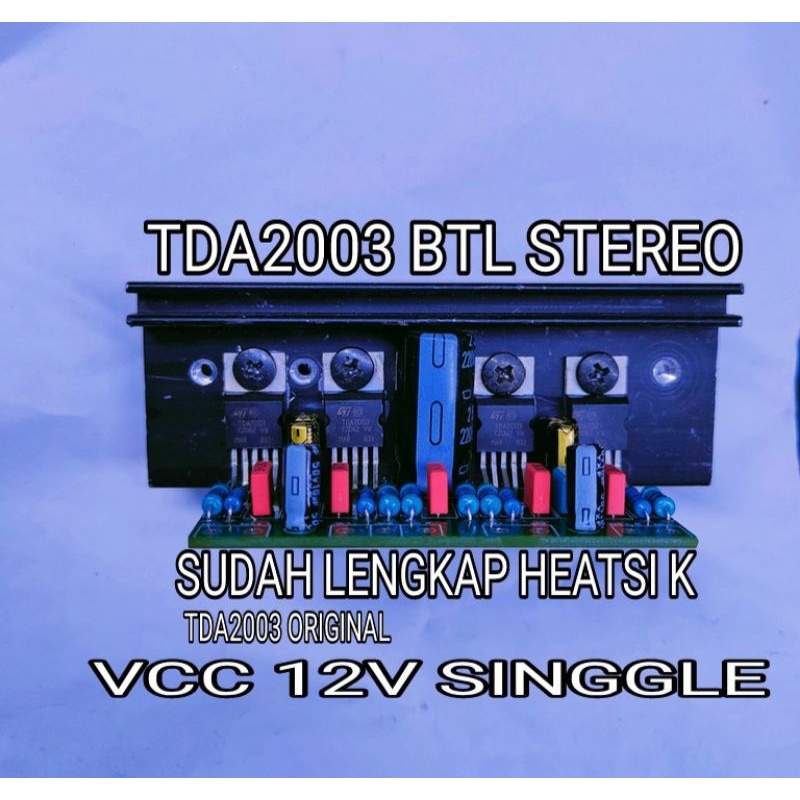 Tda2003 original BTL power Amplifier KIT Read Description Shopee