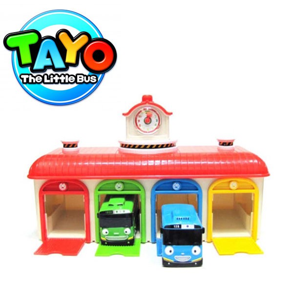 The Little Bus Tayo Main Garage with Tayo and Rogi Bus High quality Shopee Philippines