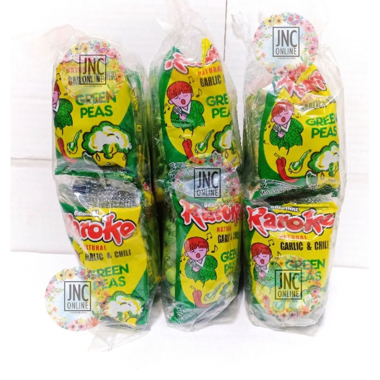 1 Pack Karaoke Greenpeas 10s X 5g Chichirya Shopee Philippines